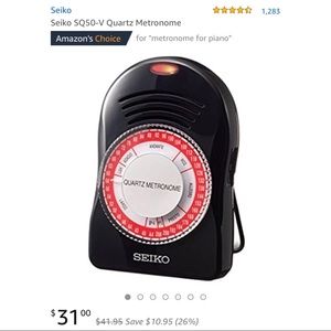 Seiko Quartz Metronome